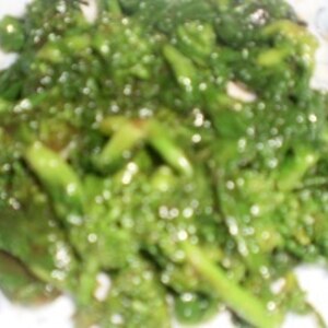 ●簡単♪菜花のオイスターソース炒めナンプラー風味●